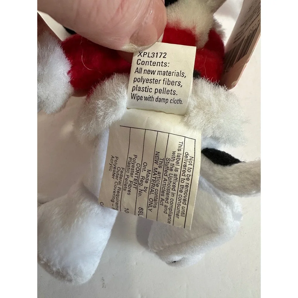 Hallmark Snoopy Plush Christmas Santa Small Red White NEW Vtg Peanuts XPL3172